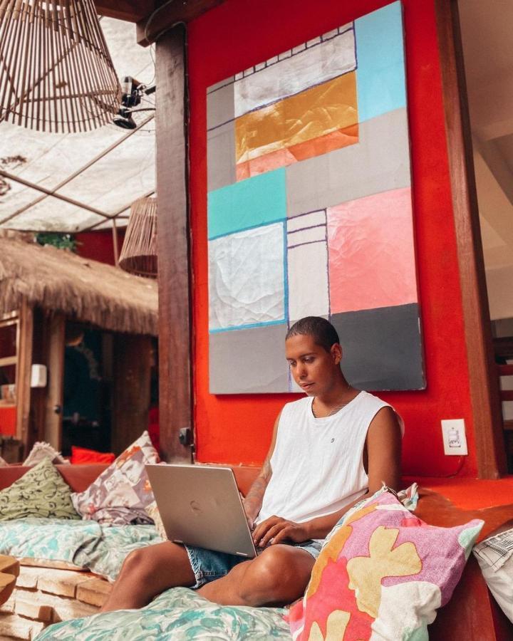 Mais Que Nada Itacare - Hostel, Bar & Breakfast ภายนอก รูปภาพ